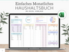 Monatliches Haushaltsbuch